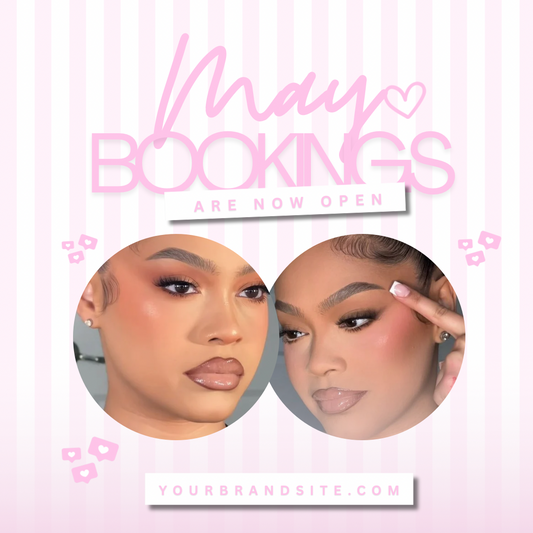 Monthly Bookings Flyer